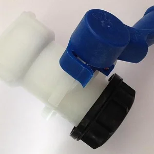 2” Kran för palltank med kapsel
