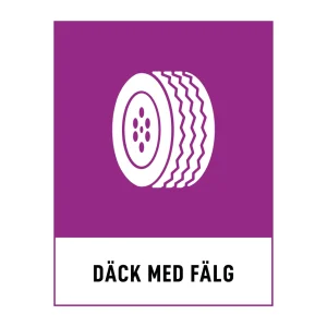 Däck med fälg
