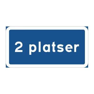 2 platser