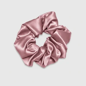 SIDEN SCRUNCHIE BIG - ROSE GOLD